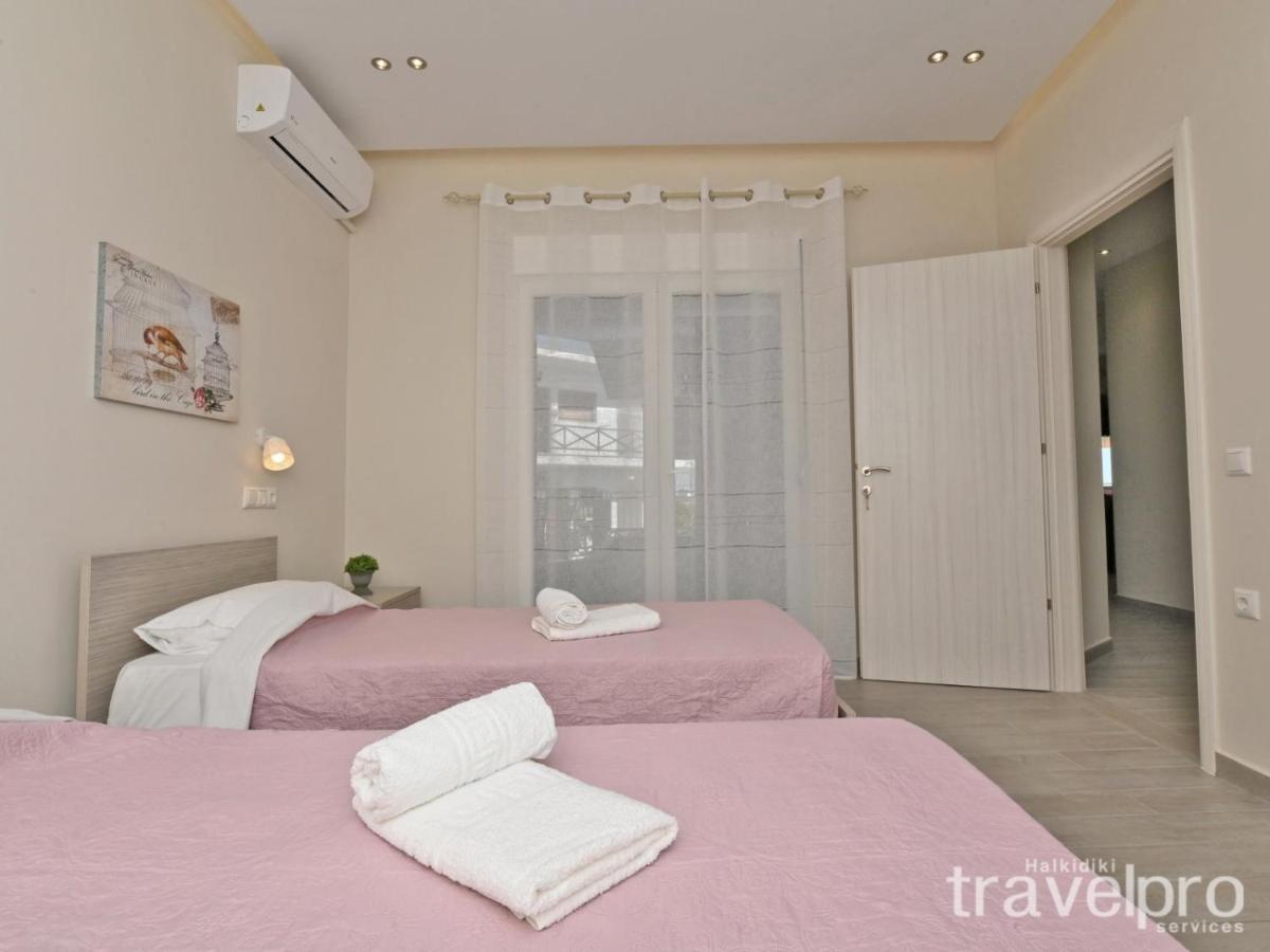 Sabbia Apartments Seafront By Rentalspro Services - Nea Moudania Halkidiki Bagian luar foto
