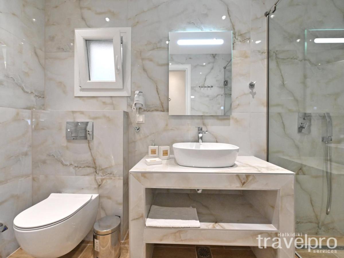Sabbia Apartments Seafront By Rentalspro Services - Nea Moudania Halkidiki Bagian luar foto